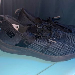 All black new balances